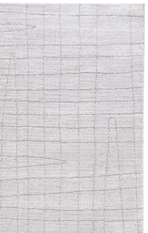 Safavieh Neptune Power Loomed Area Rug Solid Light Grey Blended Fiber Low Pile Living Room NPE864F-6