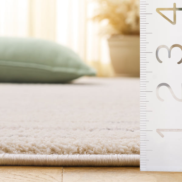 Safavieh Neptune Medium Rectangle Area Rug 5'3"X7'6" Ivory & Grey Low-Pile Power-Loomed Jute Blend Elegance NPE874A-5