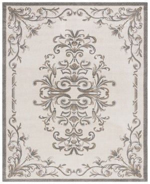 Safavieh Newport 694c Luxurious Naples Cream Stone Area Rug - Large Rectangle 8' X 10' For Elegant Spaces Cream ,Stone Polypropylene Npts694c-8
