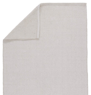 Jaipur Living Jaipur Living Kawela Handwoven Polyester Indoor Outdoor Rug Neutral Gray Texture RUG149585