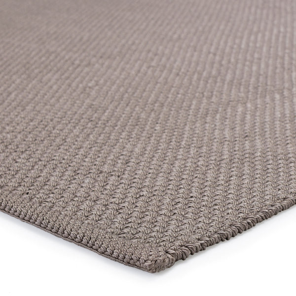 Jaipur Living Jaipur Living Kawela Chunky Handwoven Charcoal Gray Polyester Indoor Outdoor Area Rug RUG149589