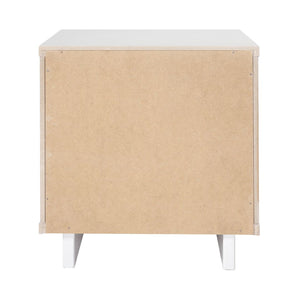 Manhattan Comfort Granville Modern Nightstand 1.0 White NS-5001