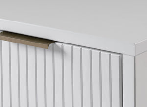 Manhattan Comfort Granville Modern Nightstand 1.0 White NS-5001