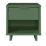 Manhattan Comfort Granville Modern Nightstand 1.0 Sage Green NS-5003