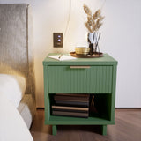 Manhattan Comfort Granville Modern Nightstand 1.0 Sage Green NS-5003