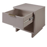 Manhattan Comfort Granville Modern Nightstand 1.0 Light Grey NS-5006