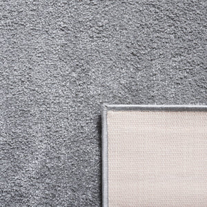 Safavieh Non-slip Area Rug – Luxurious Power Loomed Grey Design For Sophisticated Home Décor And Comfort Grey Polypropylene Nsd420g-8