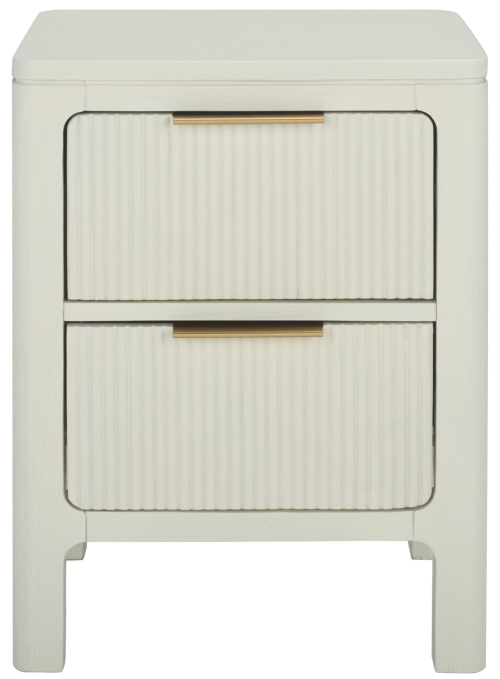 Safavieh Misha Nightstand – Contemporary White Wash Accent Table With Practical Storage For Any Bedroom Style NST2400A
