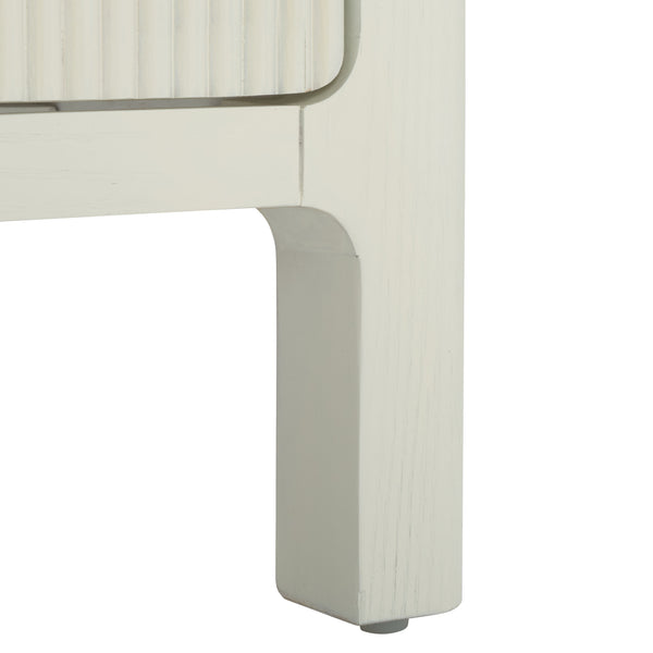 Safavieh Misha Nightstand - Sleek White Acacia Wood Furniture For Modern Bedrooms With Ample Storage Solutions White Acacia,Mdf,Veneer,Plywood Nst2400a