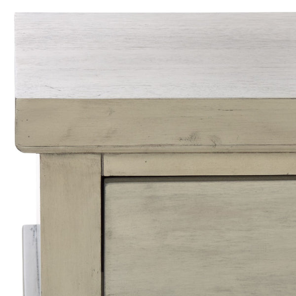 Safavieh Ahasu Nightstand - Elegant Acacia Wood Design With Spacious Storage For Modern Bedroom Interiors Natural NST2403A