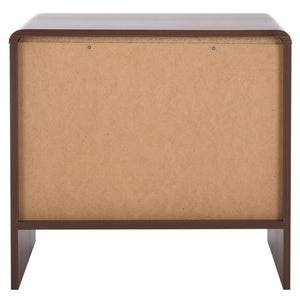 Safavieh Arsenio Nightstand With Drawer - Stylish Walnut Finish For Modern Bedroom Décor And Storage Solutions Walnut Pb,Mdf Nst3100a