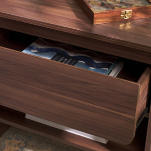 Safavieh Arsenio Nightstand With Drawer - Stylish Walnut Finish For Modern Bedroom Décor And Storage Solutions Walnut Pb,Mdf Nst3100a