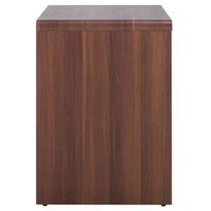 Safavieh Arsenio Nightstand With Drawer - Stylish Walnut Finish For Modern Bedroom Décor And Storage Solutions Walnut Pb,Mdf Nst3100a