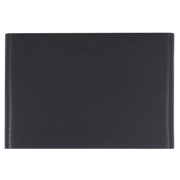Safavieh Arsenio Modern Nightstand With Soft-Close Drawer - Sculptural Design For Contemporary Bedrooms Black NST3100B