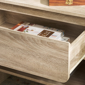 Safavieh Arsenio Nightstand With Drawer - Stylish Walnut Finish For Modern Bedroom Décor And Storage Solutions Light Cream Pb,Mdf Nst3100c