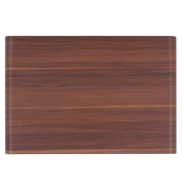 Safavieh Arsenio 2 Drawer Nightstand - Modern Sculptural Design With Soft-Close Drawers For Stylish Storage Walnut NST3101A