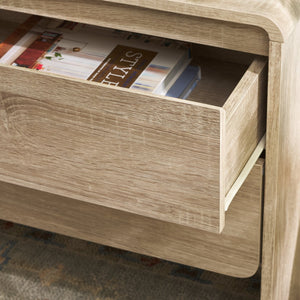 Safavieh Arsenio 2 Drawer Nightstand - Stylish Storage Solution For Your Bedroom With Timeless Elegance Light Cream Pb,Mdf Nst3101c