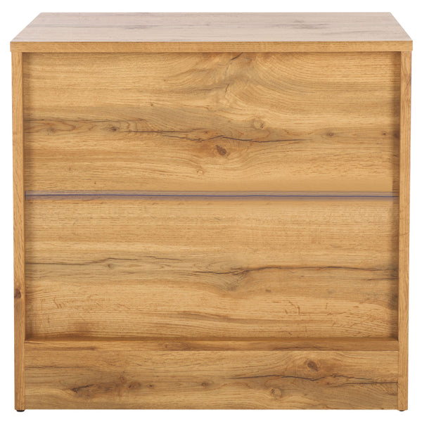 Safavieh Conall 1 Drawer Nightstand In Oak - Elegant Storage Solution For Your Bedroom Decor And Essentials Oak Particle Board And Mdf Nst3102a