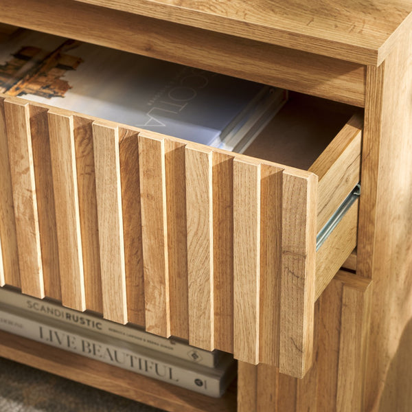 Safavieh Conall 1 Drawer Nightstand In Oak - Elegant Storage Solution For Your Bedroom Decor And Essentials Oak Particle Board And Mdf Nst3102a