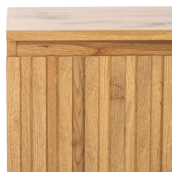 Safavieh Conall 2 Drawer Nightstand In Elegant Oak – Stylish Storage Solution For Your Bedroom Decor! Oak Particle Board And Mdf Nst3103a