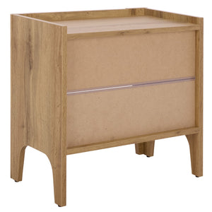 Safavieh Equit 1 Drawer Nightstand In Oak - Modern & Compact Storage Solution For Stylish Bedrooms & Apartments NST3105A