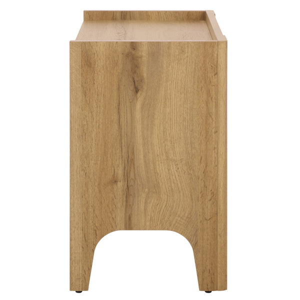 Safavieh Equit 1 Drawer Nightstand In Oak - Modern & Compact Storage Solution For Stylish Bedrooms & Apartments NST3105A