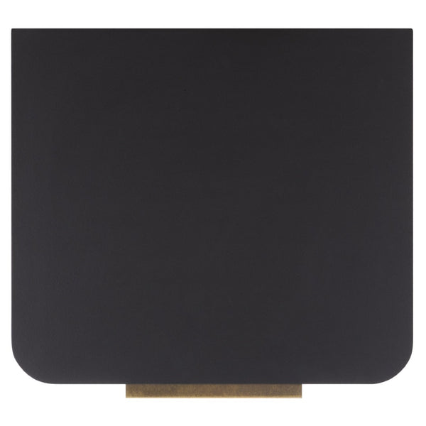 Safavieh Brey 2 Drawer Nightstand - Elegant Storage Solution With Rustic Rattan & Modern Design For Any Bedroom Black / Brass NST3107B