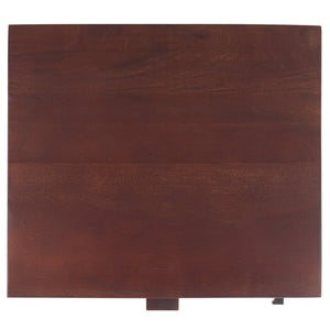 Safavieh Devon 1 Drawer 1 Door Nightstand - Dark Natural Finish With Stylish Design & Ample Storage Space Dark Natural ,Natural Carb P2 Plywood,Weaving Nst4002e