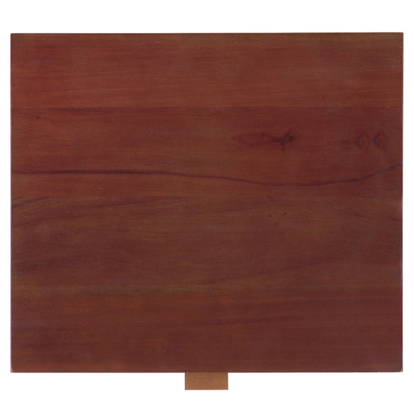 Safavieh Hedwig 2 Drawer Nightstand - Dark Natural & Natural Finish For Modern Bedroom Elegance & Storage Dark Natural ,Natural Carb P2 Plywood,Weaving Nst4007e