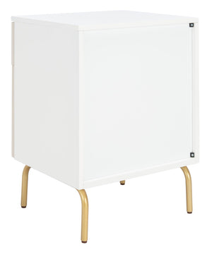 Safavieh Genevieve 2-Drawer Nightstand – Timeless Vintage Charm With Modern Design For Every Bedroom Style White / White Washed NST5002D
