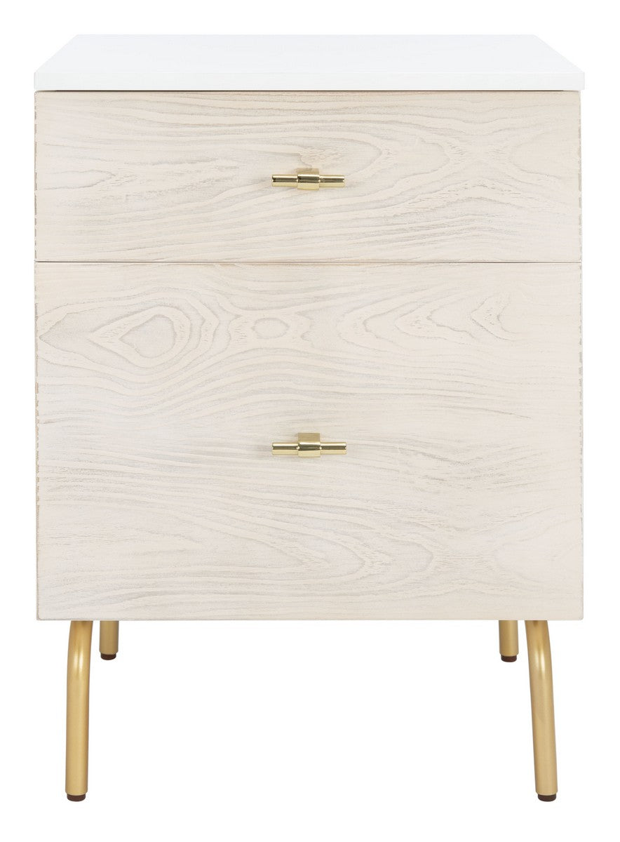 Safavieh Genevieve 2 Drawer Nightstand NST5002D
