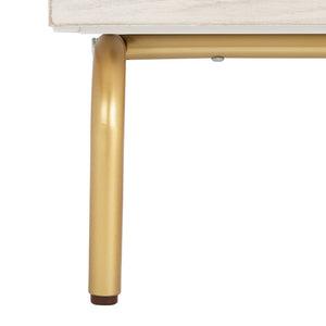 Safavieh Genevieve 2-Drawer Nightstand – Timeless Vintage Charm With Modern Design For Every Bedroom Style White / White Washed NST5002D