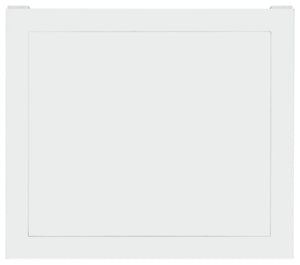 Safavieh Tegan 2-Drawer Nightstand - Modern White Mahogany Design With Antique Brass Pulls For Stylish Storage NST5004A