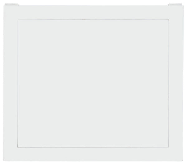 Safavieh Tegan 2-Drawer Nightstand - Modern White Mahogany Design With Antique Brass Pulls For Stylish Storage NST5004A