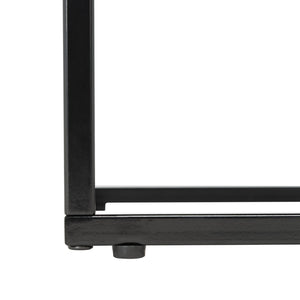 Safavieh Marquise 1-Drawer Nightstand: Modern Industrial Design With Warm Mahogany & Metal Frame Storage Solution NST5005A