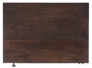 Safavieh Thea Exquisitely Carved Nightstand - Artisan Design With Single-Door Storage For Elegant Bedrooms Brown NST5300A