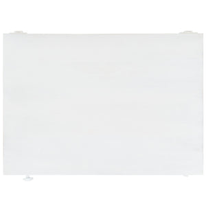 Safavieh Tiriaq 2 Shelf 1 Door Nightstand White Washed Wood NST5310B