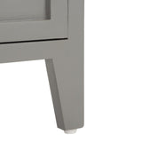 Safavieh Toroka 2 Shelf 1 Door Nightstand Grey Wood NST5311A