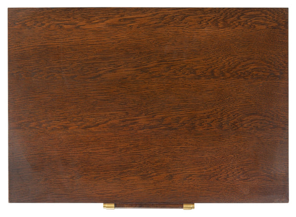 Safavieh Justice 2 Drawer Nightstand - Modern Design With Brass Accents, Perfect For Stylish Bedroom Storage Walnut NST6402C