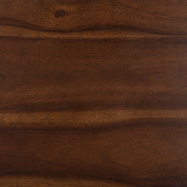 Safavieh Brylin 3-Drawer Nightstand - Rustic Walnut Elegance With Chrome Pulls For Modern Bedroom Style NST6404A