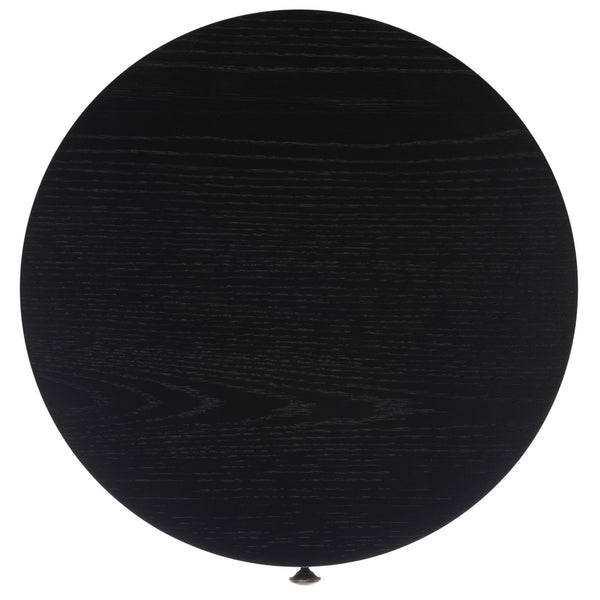 Safavieh Scully 1 Drawer Nightstand XII23 Black / Gold Knobs & Cross Bar Wood NST6406B