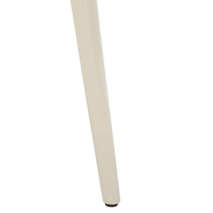 Safavieh Scully 2 Drawer Nightstand XII23 White Washed / Antique Gold Wood NST6407A