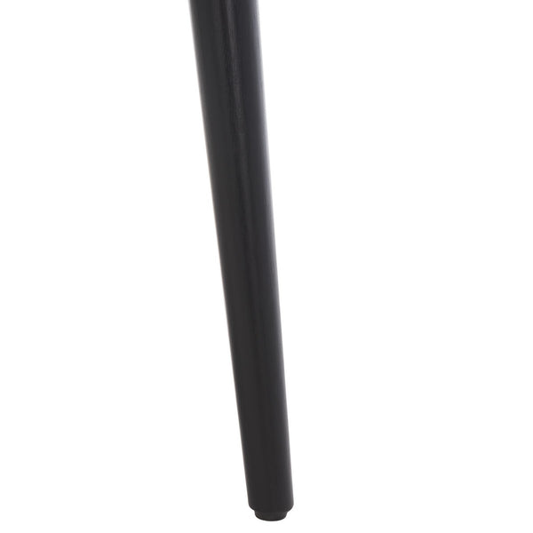 Safavieh Scully 2 Drawer Nightstand XII23 Black / Antique Gold Wood NST6407B