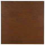 Safavieh Scully 2 Drawer Nightstand XII23 Medium Oak / Antique Gold  Wood NST6407C
