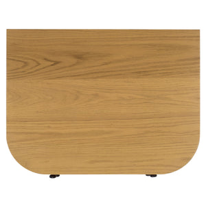 Safavieh Himanshu 2 Drawer Nightstand - Stylish Solid Wood Design For Functional Bedroom Storage Solutions Natural Wood Nst6410a