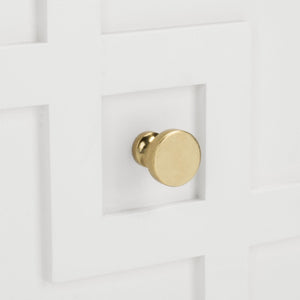 Safavieh Luiza 2-Drawer Nightstand - Chic Chinoiserie Design, Glossy White Finish & Glam Gold Hardware NST6602A