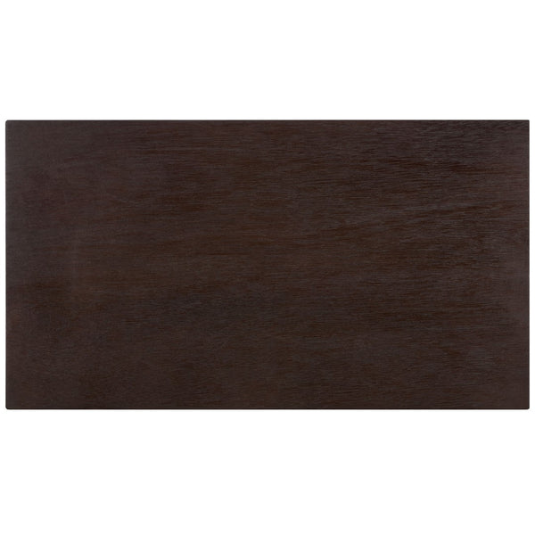 Safavieh Munson 2 Shelf 1 Drawer Nightstand Dark Oak Bayur Wood / Mdf Veneer / Okume NST6603B