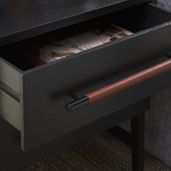 Safavieh Tiona 2 Drawer Nightstand – Stylish Storage Solution For Bedroom Essentials With Timeless Elegance Black / Brown NST6605A