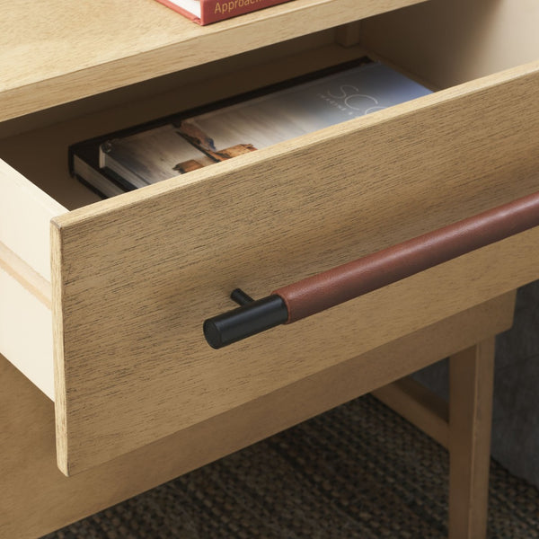 Safavieh Tiona 2 Drawer Nightstand – Stylish Storage Solution For Bedroom Essentials With Timeless Elegance Natural / Brown NST6605B