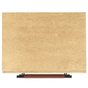 Safavieh Tiona 2 Drawer Nightstand – Stylish Storage Solution For Bedroom Essentials With Timeless Elegance Natural / Brown NST6605B